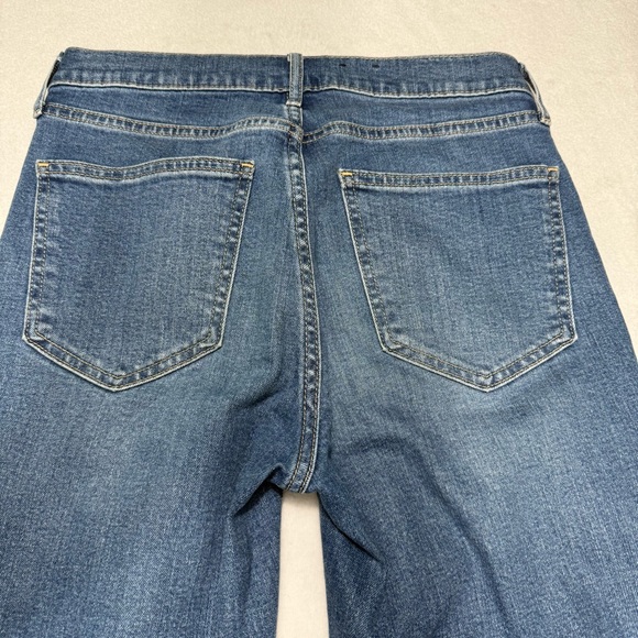 GAP Vintage Slim Mid Rise Tall Medium Wash Jeans Size 27/4T #1723 - Picture 3 of 4